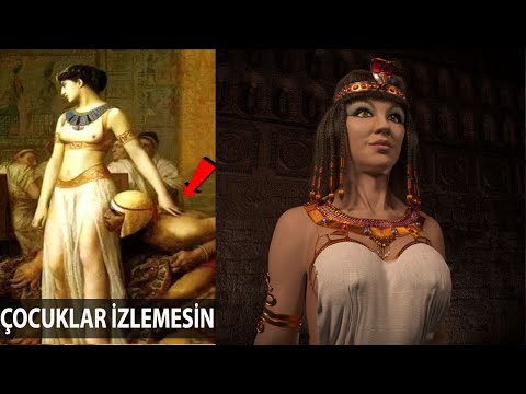 Çocuklar İzlemesin !! Antik Mısır'ın En Çekici Kraliçesi Kleopatra'nın Sıra Dışı Hayatı