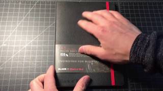 Black n’ Red soft cover notebook review screenshot 1