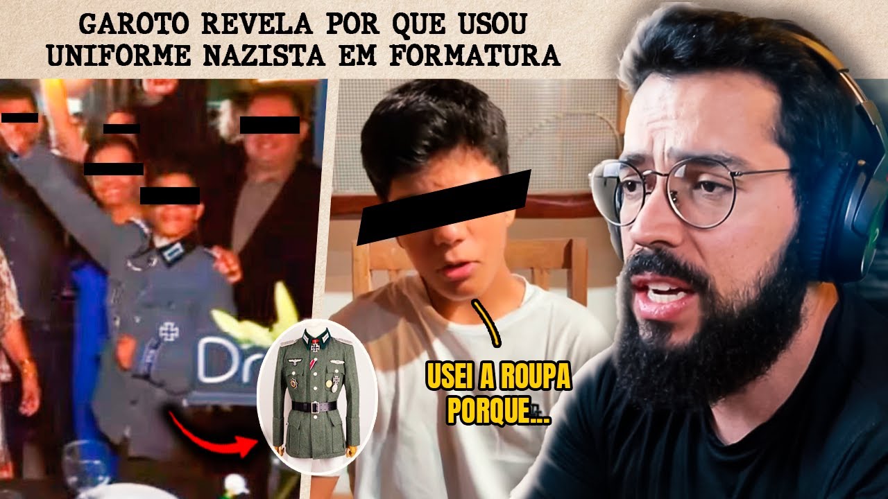 Usou MOLEQUE USOU ROUPA NAZl E A DESCULPA FOI A PIOR POSSÍVEL - YouTube