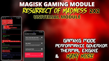 Best Magisk Gaming Module | Resurrect of Madness 2X2 | All in one Module | OP Gaming Performance