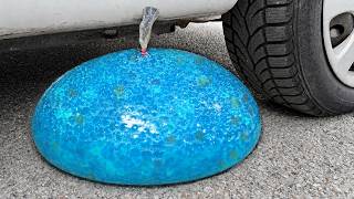 ORBEEZ COCA COLA BALLOON VS CAR, Coca Cola Zero, PowerAde, Fanta, Sprite, Fruko and Mentos Diff Unde screenshot 1