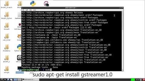 Live Streaming Raspberry Pi Camera to Windows PC