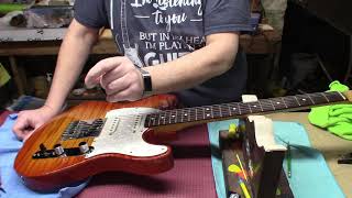 Fender Foto-Flame Telecaster (MIJ) Has a Bum Output Jack