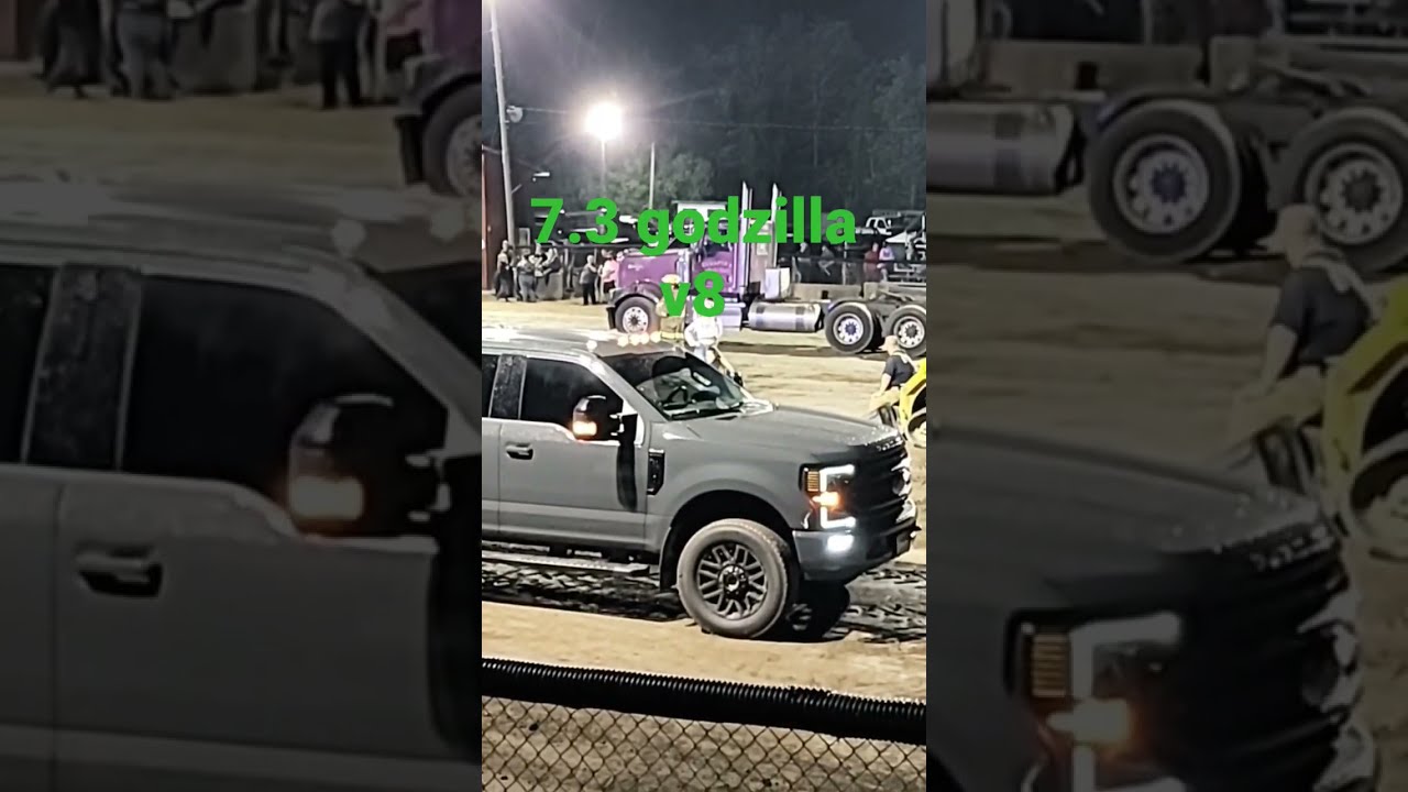 2021 Ford F350 7 3 V8 Shorts Truckpull Towing Youtubeshorts
