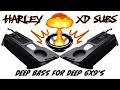 Real Bass! XD Removable Drop In Subwoofers for Deep 6x9" Cut in Lid Speakers for Harley Davidson®