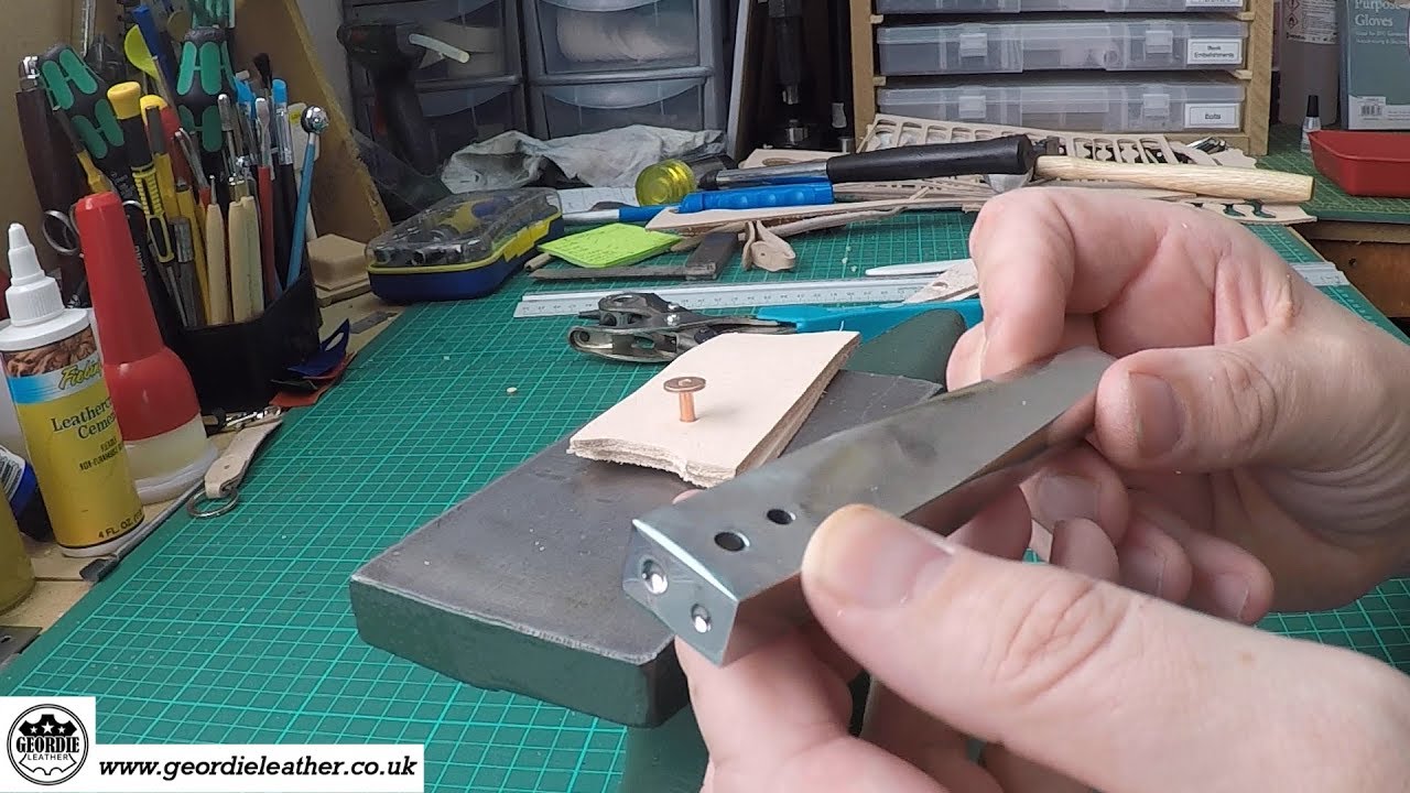 16 Tubular & Saddler's Copper Rivets Leather Work For Beginners