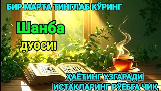 видео: Ҳар тонгни Аллоҳнинг каломи билан бошланг — қалб хотиржам, ризқ кенг бўлади картинка: Ҳар тонгни Аллоҳнинг каломи билан бошланг — қалб хотиржам, ризқ кенг бўлади