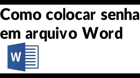 📌Como colocar senha em arquivo do Word [Prof. Alda]