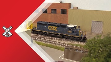 Rivet Counter™ CSX SD40-3 Switching the Lumber Yard