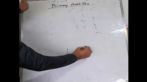 Binary Addition In Hindi | How To Do Binary Addition