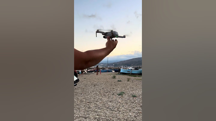 2 MODI PER FAR PARTIRE UN DRONE #dji #drone #mini2