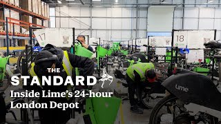Inside Limes 24-Hour London Depot