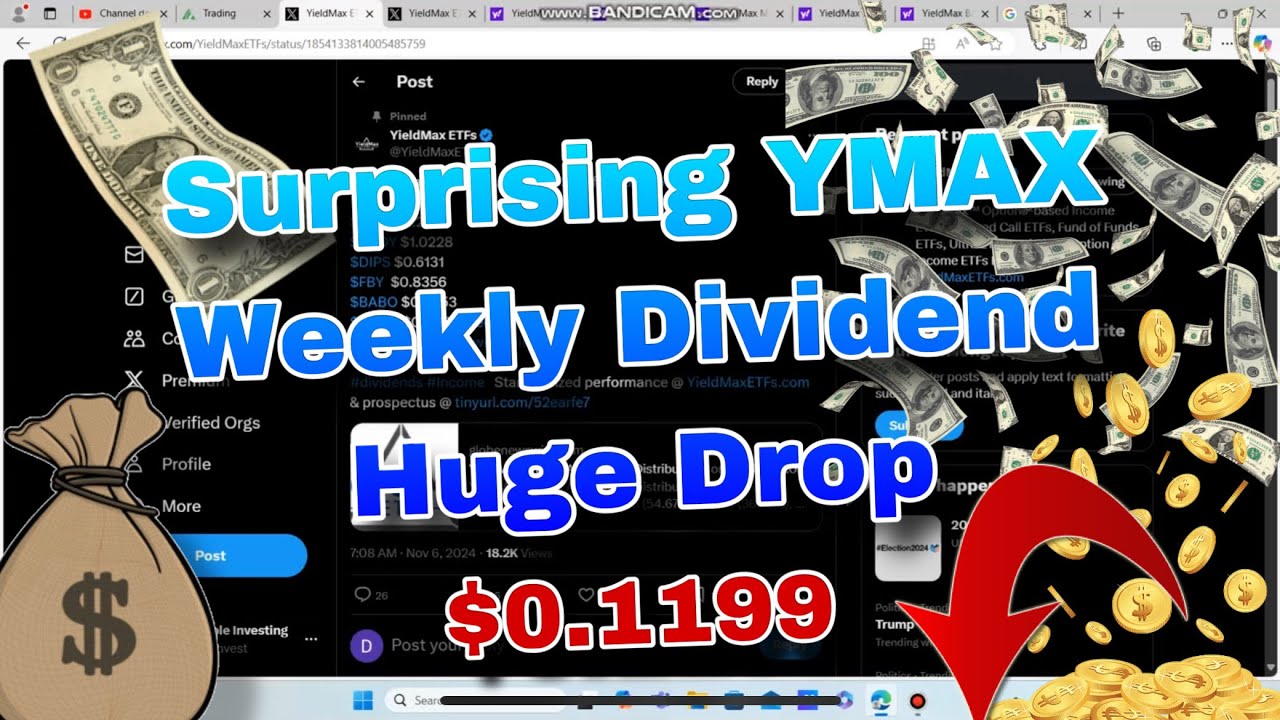 How Often Does Ymax Pay Dividends (YMAX) 35.62% Weekly Dividend Payout & HOW Underlying High Yield ETF's