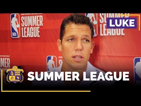 Luke Walton Evaluates Lonzo Ball's Summer League Performance