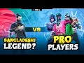 Indian Server Vincenzo 😳 Vs Pro Players || Free Fire 1 Vs 4 Insane Clash Squad Battle