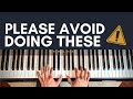 5 Bad Habits Beginners Should Avoid | Piano Lesson