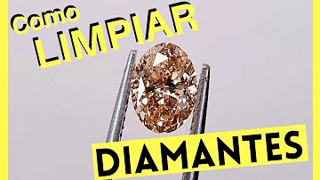 ¿Se puede limpiar un diamante?