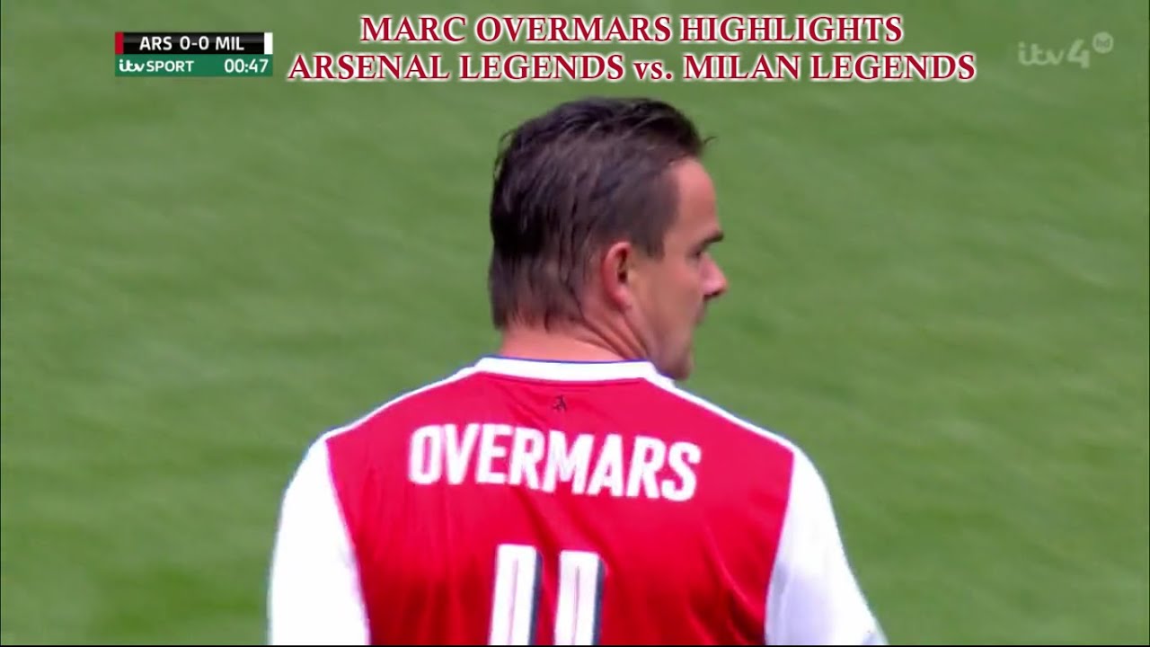 Marc Overmars | Highlights Skills Goals | 03/09/2016 (Arsenal Legends