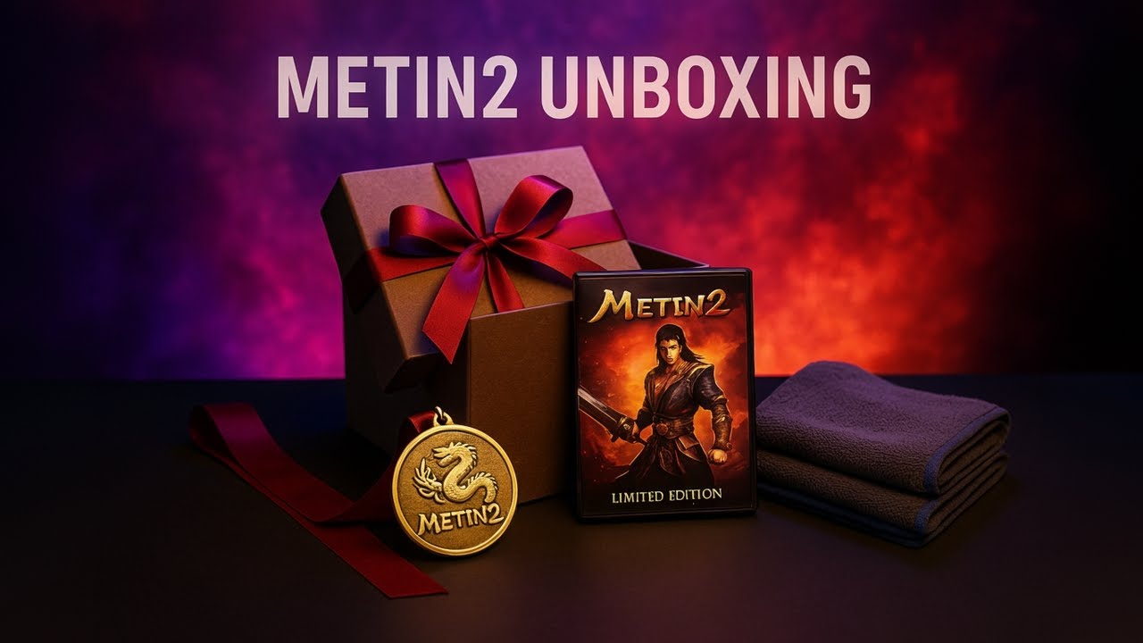 Unboxing Gameforge: Metin2 Premii & Giveaway! (RAR)