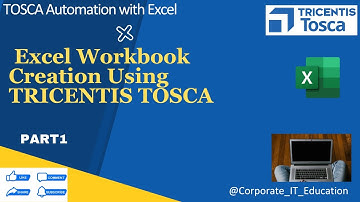 How to Create Excel Workbook using TOSCA Automation Tutorial I Step-by-Step Beginner