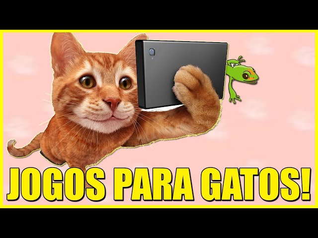 JOGO PARA GATOS - Entretenimento Para Gato! (Vídeo Para Gatos