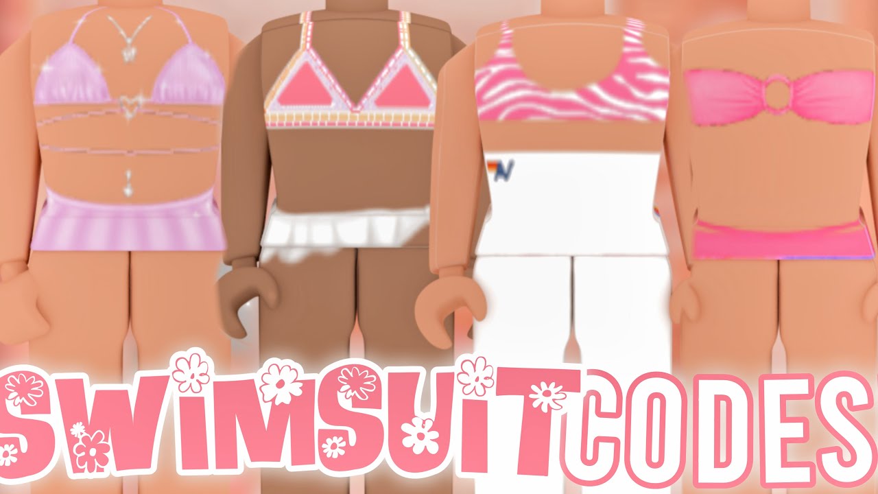 Two-piece swimsuit [not mine]  Roblox, Roblox roblox, Bloxburg decal codes