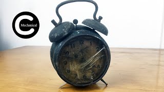 CLOCK restoration - Antique alarm clock made in China