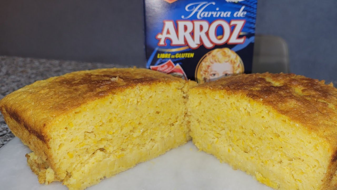 Pan de ELOTE con HARINA DE ARROZ |PAN SIN GLUTEN | - YouTube