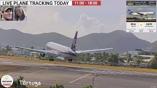 ✈️ LIVE  July 2 | Maho Beach Plane Spotting | SXM Airport St. Maarten (with ATC) screenshot 4