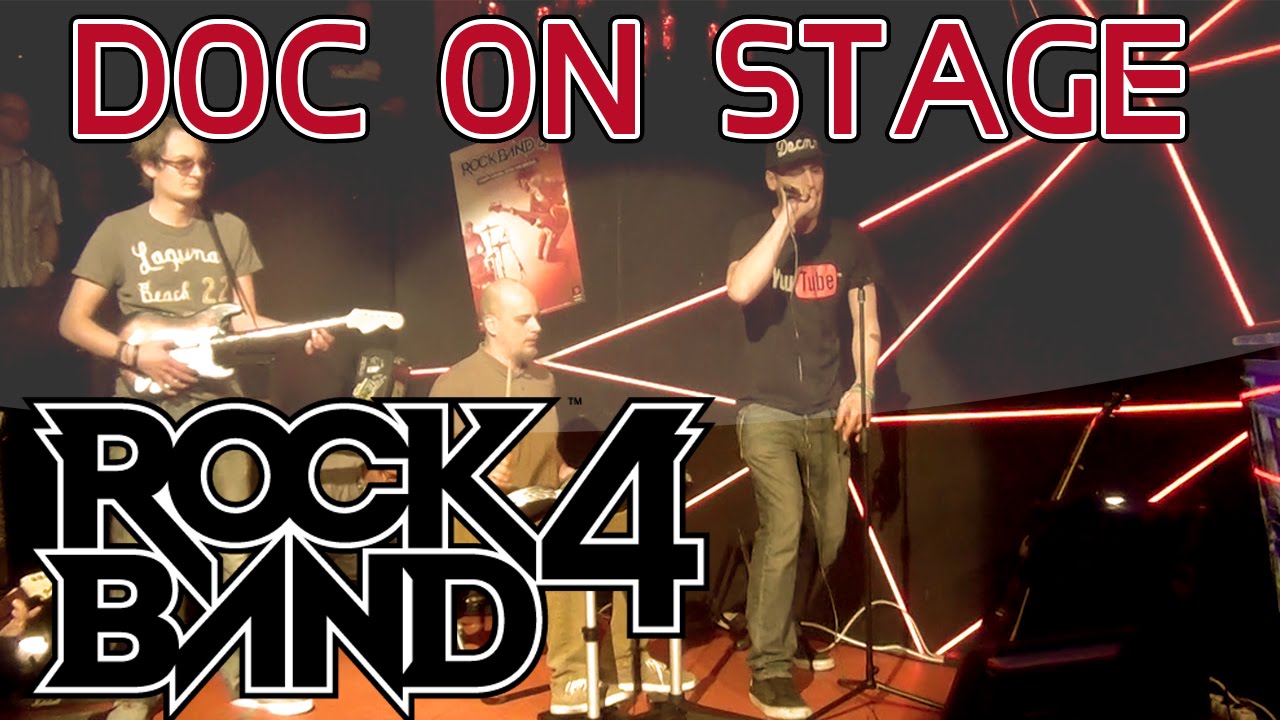 Doc On Stage - Rock Band 4 Event in Munich