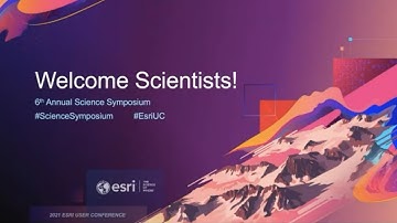 2021 Esri Science Symposium