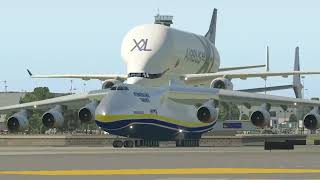 Epic Sky Showdown: Antonov vs. Airbus Beluga! XP11
