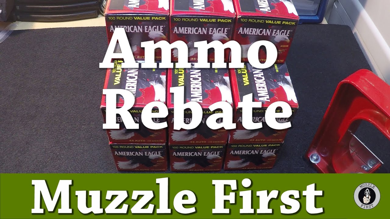 Federal Ammo Rebate Offer American Eagle AE45APLAC Ammo Rebate 