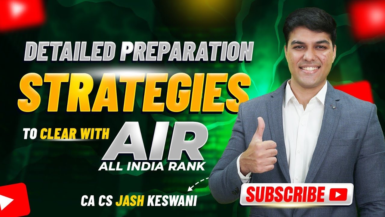 “How I Scored an ALL INDIA RANK-3💥"| Detailed Preparation Strategy - CA ...
