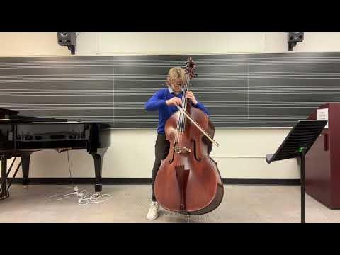 Juilliard Student Recital: Anders Ruiter-Feenstra, Double Bass with Collaborative Piano
