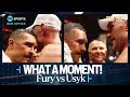 Tyson Fury and Oleksandr Usyk share long embrace after EPIC Undisputed showdown ❤️🇸🇦