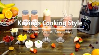Kuvings Cooking Style : Yogurt Smooties by Kuvings High-Power & Quiet VACUUM BLENDER screenshot 3