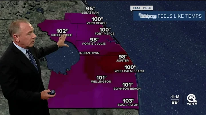 First Alert Weather Forecast for Afternoon of Monday, Aug. 1, 2022