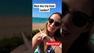 Best day trip from London? | British Beach vlog #shorts