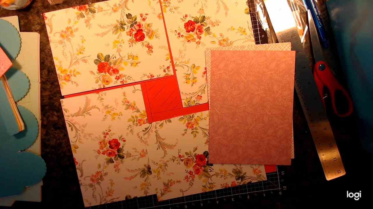 QUICK Paper cutting TIP 4 - 5x7 bases from a 12x12 cardstock 
