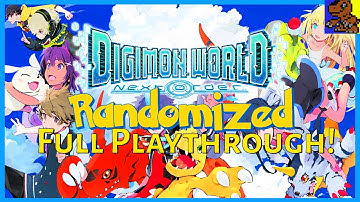 Digimon World: Next Order Randomized + Other Mods Full Playthrough!