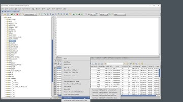 RazorSQL SQL Generation