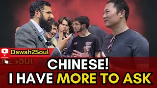 China Man Came Back To Ask About Islam More From Last Time! Speakers Corner