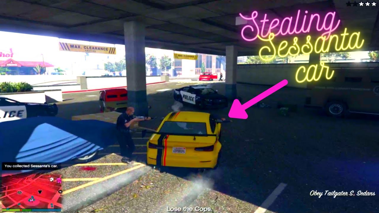 Retrieve Sessantas car recover Sessantas GTA 5 online Auto shop