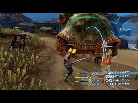 Video: Final Fantasy 12 - Dreadnought Leviathan, Tiesneša Ghis Boss Cīņa, Nam-Yensa Sandsea, Ogir-Yensa Sandsea Un Sandscale Bank