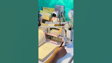 Pinned comment📌 #studyscam #2025 Greatest of all tips