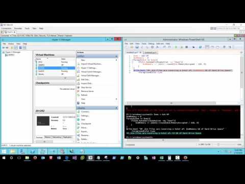 Hyper-V VM BIN file and AutomaticStopAction