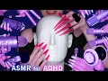 Asmr for adchanging triggers every 30 seconds scratching  tapping  massage  more no talking