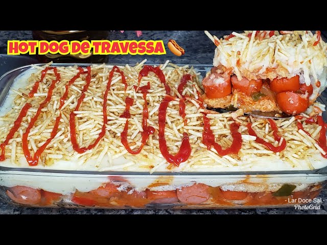 VOCÊ NUNCA VIU CACHORRO QUENTE IGUAL! HotDog com Aligot e Cebola