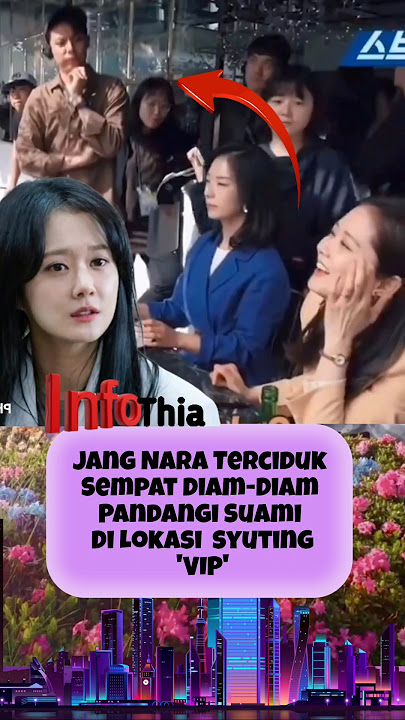 sebucin itu... Jang Nara keciduk sempat Diam-diam pandangi suami di lokasi syuting 